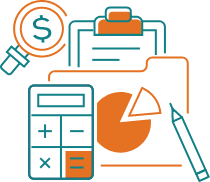 Determine Budget Icon