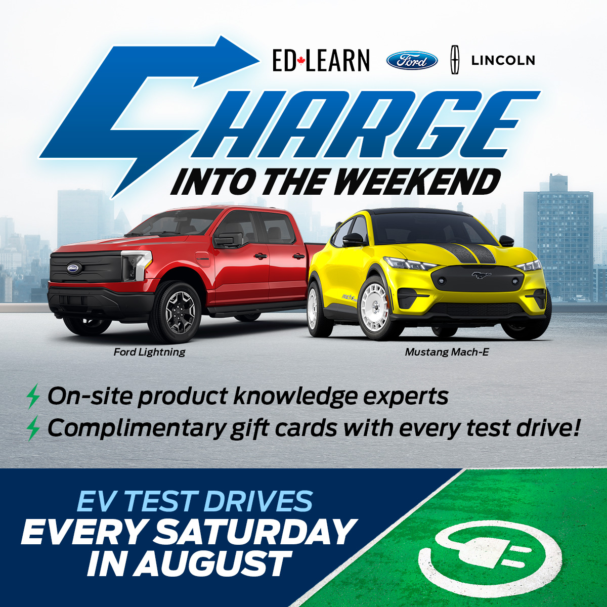 charge into the weekend