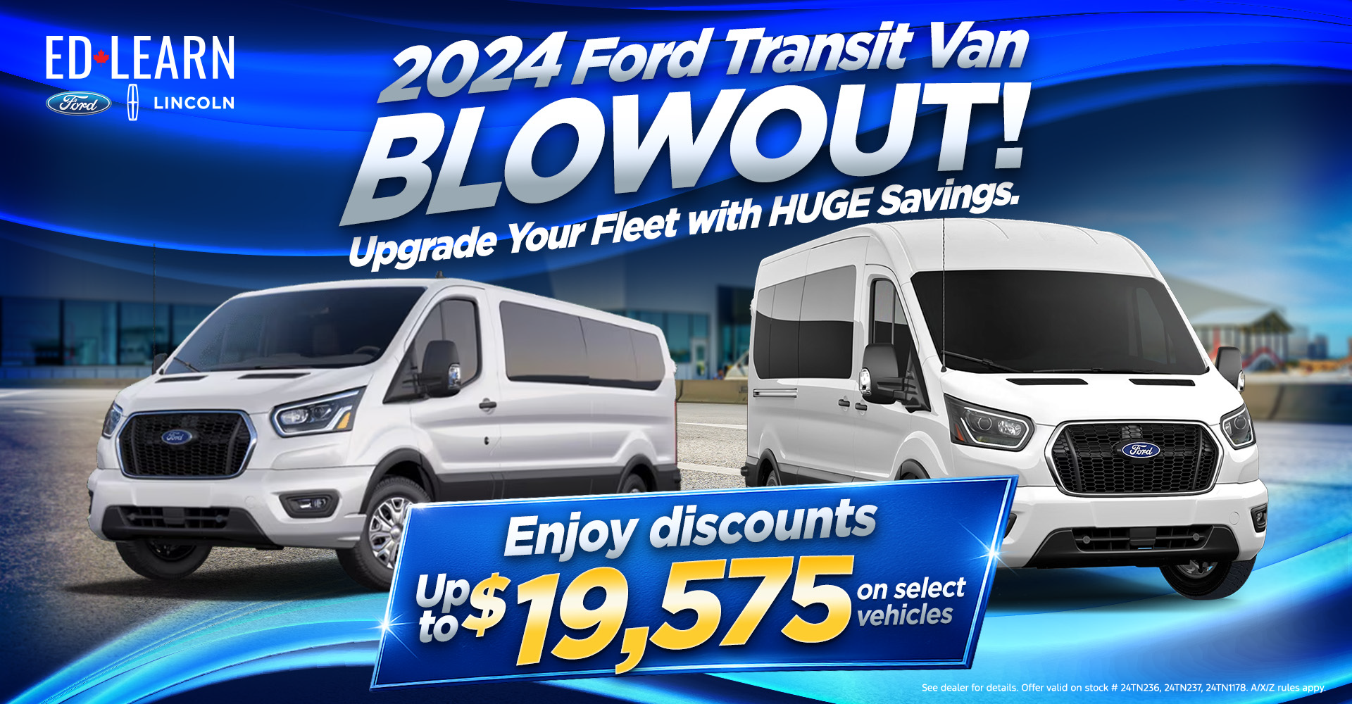 Transit Van Blowout Sale 03